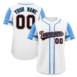 Custom Baseball Jersey Personalized Name Number Raglan Sleeves Baseball Tops For Men Women Youth