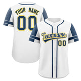 Custom Baseball Jersey Personalized Name Number Raglan Sleeves Hip Pop Shirt For Men Women Youth