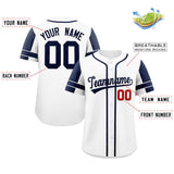 Custom Baseball Jersey Personalized Name Number Raglan Sleeves Hip Pop Shirt For Men Women Youth