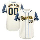 Custom Baseball Jersey Personalized Name Number Raglan Sleeves Hip Pop Shirt For Men Women Youth