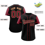 Custom Baseball Jersey Personalized Name Number Raglan Sleeves Hip Pop Shirt For Men Women Youth