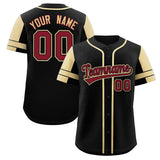 Custom Baseball Jersey Personalized Name Number Raglan Sleeves Hip Pop Shirt For Men Women Youth