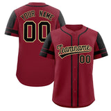 Custom Baseball Jersey Personalized Name Number Raglan Sleeves Hip Pop Shirt For Men Women Youth