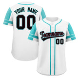 Custom Baseball Jersey Personalized Name Number Raglan Sleeves Athletic Shirt For Men Women Youth