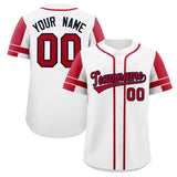 Custom Baseball Jersey Personalized Name Number Raglan Sleeves Athletic Shirt For Men Women Youth
