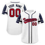 Custom Baseball Jersey Personalized Name Number Raglan Sleeves Athletic Shirt For Men Women Youth