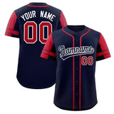 Custom Baseball Jersey Personalized Name Number Raglan Sleeves Athletic Shirt For Men Women Youth