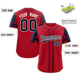 Custom Baseball Jersey Personalized Name Number Raglan Sleeves Athletic Shirt For Men Women Youth