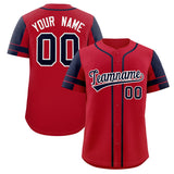 Custom Baseball Jersey Personalized Name Number Raglan Sleeves Athletic Shirt For Men Women Youth