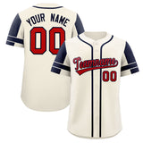 Custom Baseball Jersey Personalized Name Number Raglan Sleeves Athletic Shirt For Men Women Youth