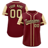 Custom Baseball Jersey Personalized Name Number Raglan Sleeves Baseball Sportwear For Men Women Youth