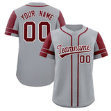 Custom Baseball Jersey Personalized Name Number Raglan Sleeves Baseball Sportwear For Men Women Youth