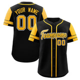 Custom Baseball Jersey Personalized Name Number Raglan Sleeves Baseball Button Up Shirts For Men Women Youth