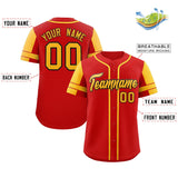 Custom Baseball Jersey Personalized Name Number Raglan Sleeves Baseball Button Up Uniform For Men Women Youth