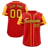 Custom Baseball Jersey Personalized Name Number Raglan Sleeves Baseball Button Up Uniform For Men Women Youth