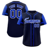Custom Baseball Jersey Personalized Name Number Raglan Sleeves Baseball Button Up Uniform For Men Women Youth