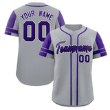 Custom Baseball Jersey Personalized Name Number Raglan Sleeves Baseball Button Up Tops For Men Women Youth