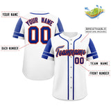 Custom Baseball Jersey Personalized Name Number Raglan Sleeves Baseball Button Up Tops For Men Women Youth