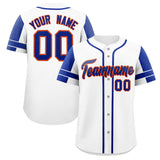 Custom Baseball Jersey Personalized Name Number Raglan Sleeves Baseball Button Up Tops For Men Women Youth