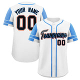 Custom Baseball Jersey Personalized Name Number Raglan Sleeves Baseball Button Up Tops For Men Women Youth