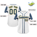Custom Baseball Jersey Personalized Name Number Raglan Sleeves Button Up Hip Pop Shirt For Men Women Youth