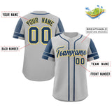 Custom Baseball Jersey Personalized Name Number Raglan Sleeves Button Up Hip Pop Shirt For Men Women Youth
