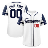 Custom Baseball Jersey Personalized Name Number Raglan Sleeves Button Up Hip Pop Shirt For Men Women Youth