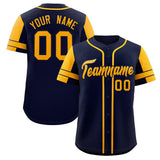 Custom Baseball Jersey Personalized Name Number Raglan Sleeves Button Up Hip Pop Shirt For Men Women Youth