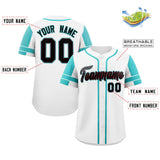 Custom Baseball Jersey Personalized Name Number Raglan Sleeves Button Up Athletic Shirt For Men Women Youth