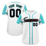 Custom Baseball Jersey Personalized Name Number Raglan Sleeves Button Up Athletic Shirt For Men Women Youth