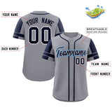 Custom Baseball Jersey Personalized Name Number Raglan Sleeves Button Up Baseball Streetstyle Shirt For Men Women Youth