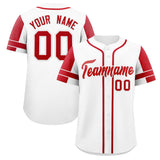 Custom Baseball Jersey Personalized Name Number Raglan Sleeves Button Up Baseball Fashion Shirt For Men Women Youth