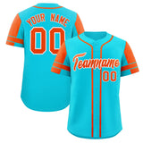 Custom Baseball Jersey Personalized Name Number Raglan Sleeves Button Up Baseball Fashion Shirt For Men Women Youth