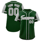 Custom Baseball Jersey Personalized Name Number Raglan Sleeves Button Up Baseball Fashion Shirt For Men Women Youth