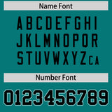 Custom Aqua Graffiti Pattern Personalized Multicolored Flames Print Authentic Baseball Jersey