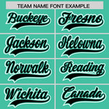 Custom Bright Green Graffiti Pattern Personalized Multicolored Flames Print Authentic Baseball Jersey