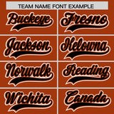 Custom Texas Orange Graffiti Pattern Personalized Multicolored Flames Print Authentic Baseball Jersey