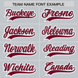 Custom Silver Graffiti Pattern Personalized Multicolored Flames Print Authentic Baseball Jersey