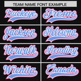 Custom Black Graffiti Pattern Personalized Multicolored Flames Print Authentic Baseball Jersey