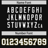 Custom Black Graffiti Pattern Personalized Multicolored Flames Print Authentic Baseball Jersey