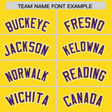Custom Gold Graffiti Pattern Personalized Multicolored Flames Print Authentic Baseball Jersey