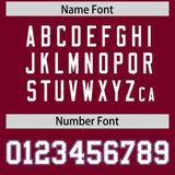Custom Crimson Graffiti Pattern Personalized Multicolored Flames Print Authentic Baseball Jersey