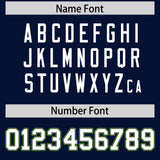 Custom Navy Graffiti Pattern Personalized Multicolored Flames Print Authentic Baseball Jersey