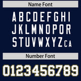 Custom Navy Graffiti Pattern Personalized Multicolored Flames Print Authentic Baseball Jersey