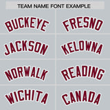 Custom Silver Graffiti Pattern Personalized Multicolored Flames Print Authentic Baseball Jersey