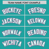 Custom Aqua Graffiti Pattern Personalized Multicolored Flames Print Authentic Baseball Jersey