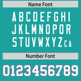 Custom Aqua Graffiti Pattern Personalized Multicolored Flames Print Authentic Baseball Jersey