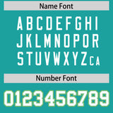 Custom Aqua Graffiti Pattern Personalized Multicolored Flames Print Authentic Baseball Jersey