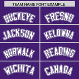 Custom Purple Graffiti Pattern Personalized Multicolored Flames Print Authentic Baseball Jersey