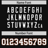 Custom Black Graffiti Pattern Personalized Multicolored Flames Print Authentic Baseball Jersey